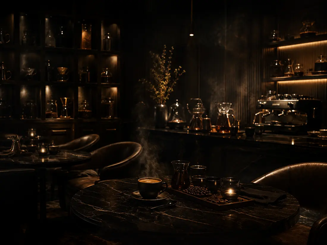 Private coffee lounge