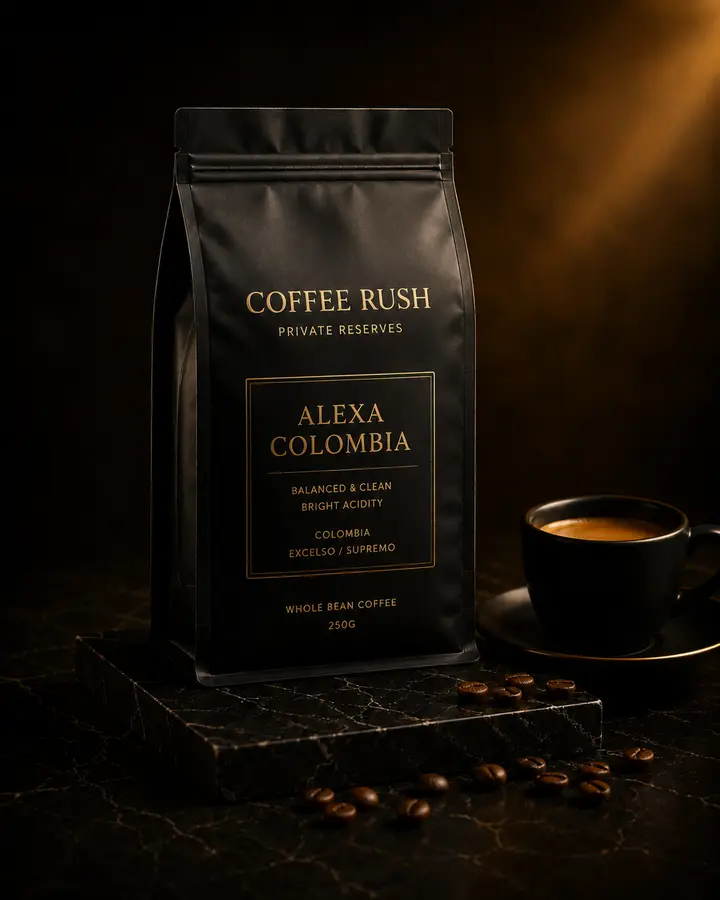 Alexa Colombia packaging